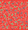rumi iznik seamless pattern vector image