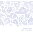 purple textile flowers texture horizontal frame vector image vector image