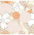 floral seamless vector image vector image