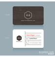 modern business card design template vector image vector image