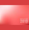abstract red blurred background with light trend vector image