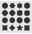 set of blank retro vintage badges and labels vector image vector image