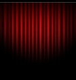 curtain abstract of red background vector image