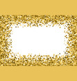 gold glitter texture vector image