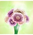 bouquet of flowers vector image vector image