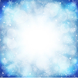 frozen background vector image vector image