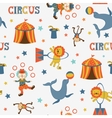fun circus pattern vector image