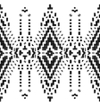 hand drawn tribal seamless border vector image vector image