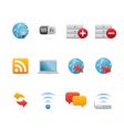 web icons vector image