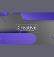 geometric background material design vector image