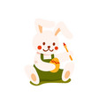 son rabbit little vector image