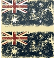 old scratched flag vector image vector image