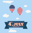 independence day 4 th july happy vector image