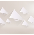 megaphone oudspeaker icon loud-hailer symbol vector image vector image