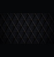 abstract golden lines and black triangles shape vector image