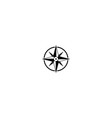 logo symbol icon cardinal points vector image