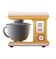 food machine icon cartoon kitchen mixer vector image vector image