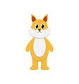 fox baby cute animal flat vector image