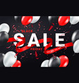 black friday sale ads celebration banner template vector image vector image