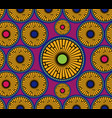 african print fabric ethnic tribal handmade motifs vector image vector image