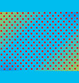 elegant pop art dotted background vector image vector image