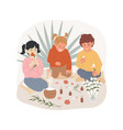 aromatherapy isolated cartoon vector image