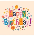 Happy Birthday 7 Royalty Free Vector Image - VectorStock