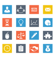 business icons vector image