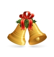 christmas bells vector image