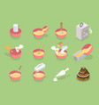 3d isometric flat conceptual vector image vector image
