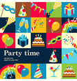 party time vector image vector image