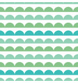 green blue scallops stripes seamless repeat vector image