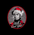 cool yule vector image vector image
