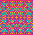 retro seamless pattern with circles vector image