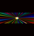 abstract background with colorful straight lines vector image