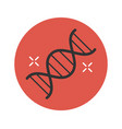 dna molecule icon vector image