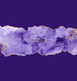 elegant chic background violet lilac watercolor vector image