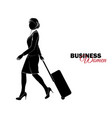 businesswoman woman in business suit vector image