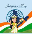 happy independence day banner template vector image