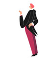 butler or waiter service and help for rich people vector image