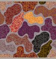 ethnic tribal pattern seamless art image vector image