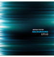 glow light motion abstract blue background vector image