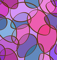 seamless pattern of abstract ellipses vector image vector image