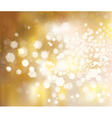 glitter golden background vector image vector image