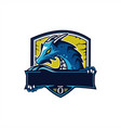 dragon mascot logo sport vector image