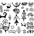 etnic elements vector image
