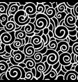 seamless ornament of spiral patterns vector image