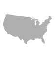map of the united states vector image