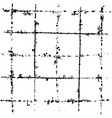 scratched grid texture vector image vector image