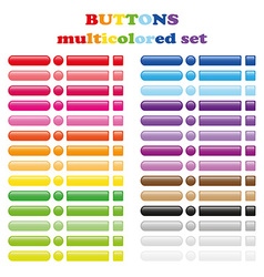 Set colored buttons Royalty Free Vector Image - VectorStock